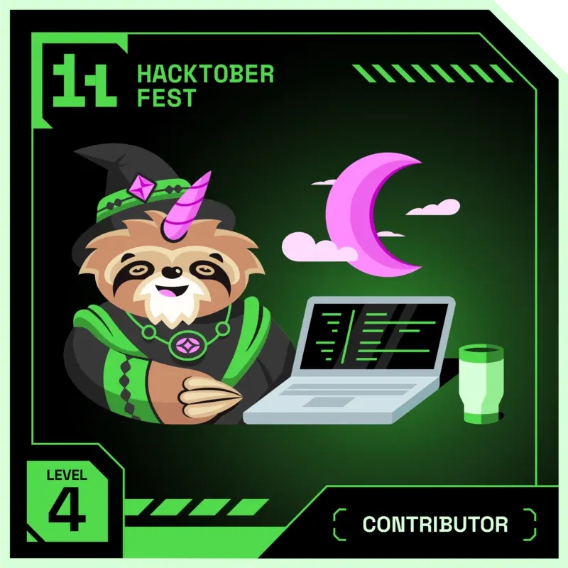 Hacktoberfest Level 4 Badge